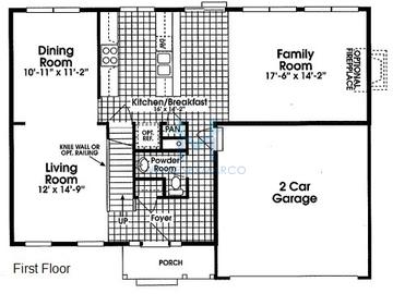Photos of the Lincoln model in the Shepherds Crossing subdivision in Zion, IL