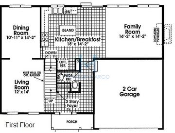 Photos of the Devon model in the Shepherds Crossing subdivision in Zion, IL