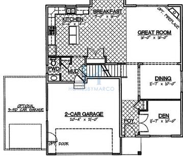 Photos of the Monroe model in the Sunset Ridge Estates subdivision in Richmond, IL