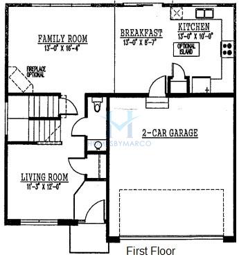 Photos of the Truman model in the Sunset Ridge Estates subdivision in Richmond, IL