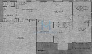 Bay model in Saddle Club Estates, Sleepy Hollow, IL, built by 