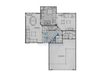 Photos of the Piedmont model in the Tallgrass subdivision in Bartlett, IL