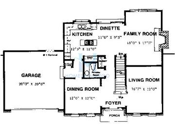 Photos of the Woodhaven model in the Charter Oaks subdivision in Bartlett, IL