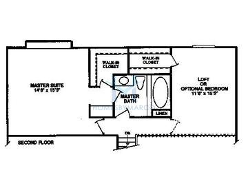 Woodfield model in Shining Waters, Carol Stream, IL, built by 
