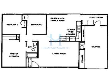 Photos of the Carmel model in the The Trend subdivision in Hanover Park, IL