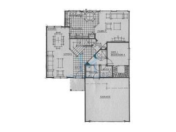 Photos of the Sardinia model in the Tallgrass subdivision in Bartlett, IL