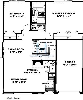 Enfield model in Spring Valley, Carol Stream, IL, built by 