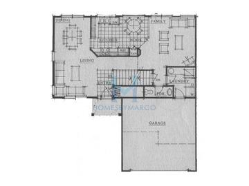 Photos of the Sonoma model in the Tallgrass subdivision in Bartlett, IL
