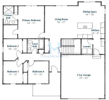 Photos of the Remington model in the Chestnut Grove subdivision in Cortland, IL