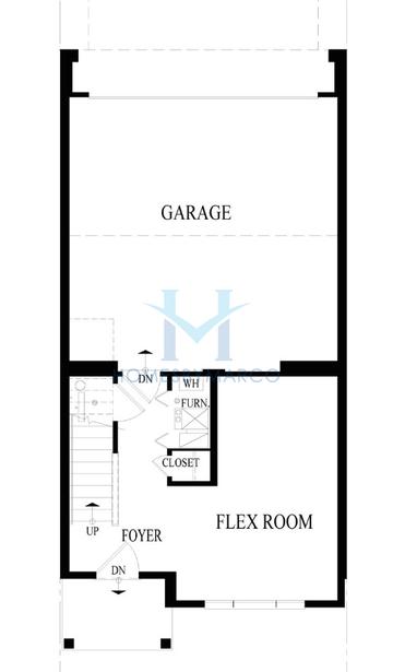 Photos of the Montgomery model in the The Townes at Oak Creek subdivision in Mundelein, IL