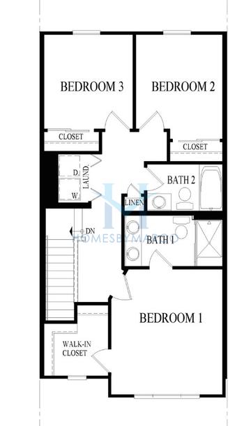 Photos of the Gregory model in the The Townes at Oak Creek subdivision in Mundelein, IL