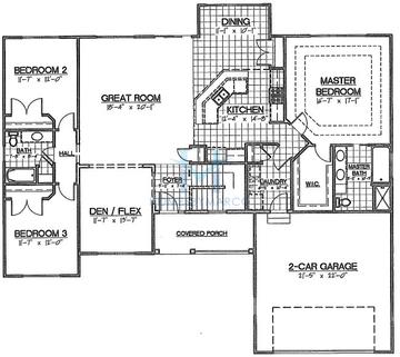 Photos of the Harrison model in the Sunset Ridge Estates subdivision in Richmond, IL