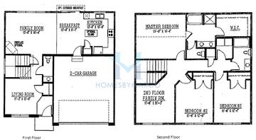 Photos of the Truman II model in the Running Brook Farm subdivision in Johnsburg, IL