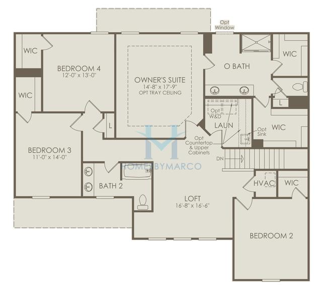 Woodward model in Ashworth Estates, Powder Springs, GA, built by Pulte Homes