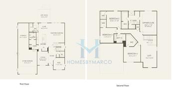 Photos of the Hilltop model in the Lincoln Crossing subdivision in Aurora, IL