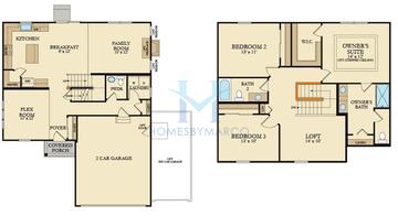 Ontario model in Legend Lakes, McHenry, IL, built by Lennar
