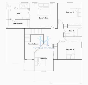 Galveston model in Hudson Pointe II, Oswego, IL, built by Lennar