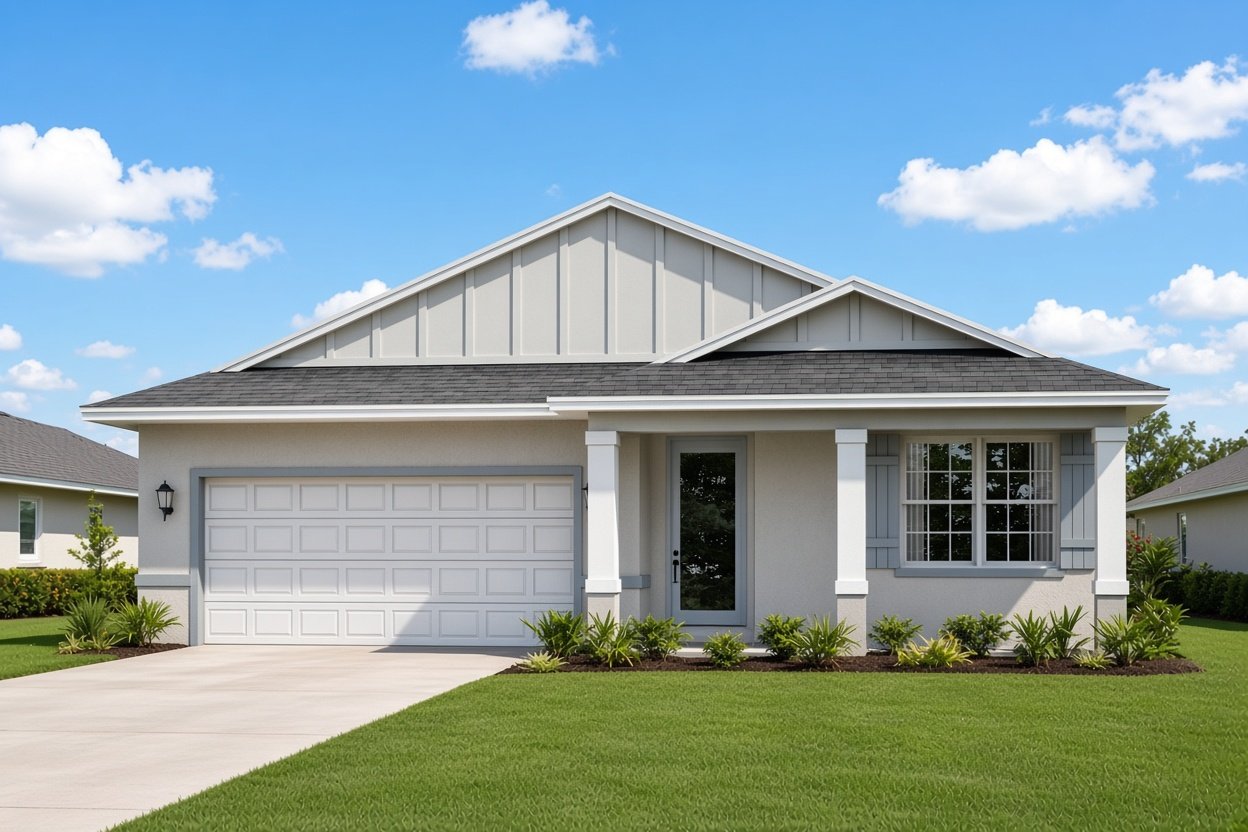 Palm model in East Englewood, Port Charlotte, FL, built by Christopher Alan Homes