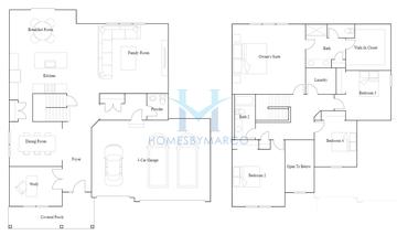 Bluestone model in Ponds of Stony Creek, Elgin, IL, built by Lennar
