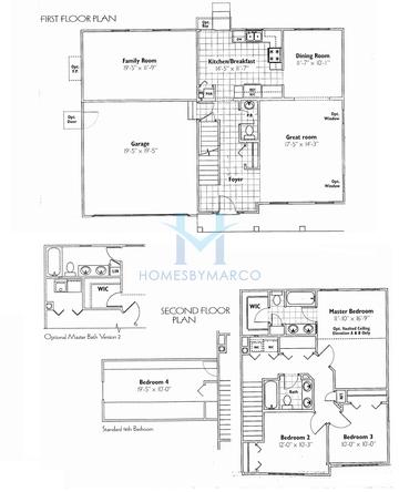 Photos of the Goldenrod model in the Heatherstone subdivision in DeKalb, IL