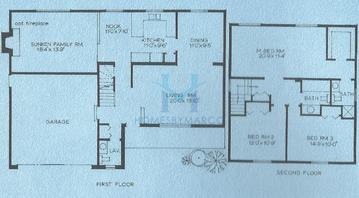 Photos of the Heritage model in the Drumcastle subdivision in Schaumburg, IL