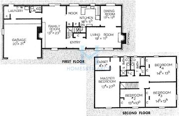 Photos of the Georgetown model in the Lincolnshire Square subdivision in Lincolnshire, IL