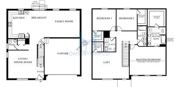 Photos of the Glenmont model in the Heather Glen subdivision in New Lenox, IL