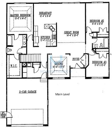 Photos of the Jackson model in the Sunset Ridge Estates subdivision in Richmond, IL