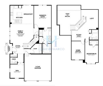 Drake model in Sedgwick, Naperville, IL, built by M/I Homes