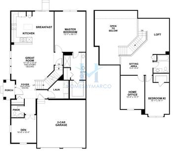 Photos of the Drake model in the Sedgwick subdivision in Naperville, IL
