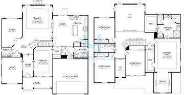 Photos of the Stirling model in the Stonebrook subdivision in Elgin, IL