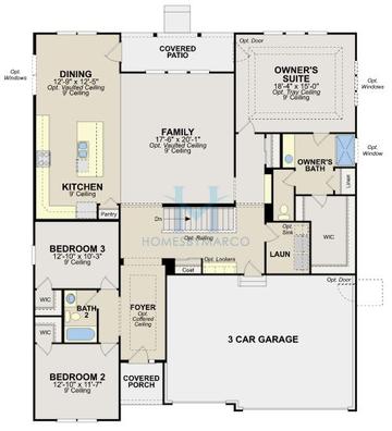 Photos of the Ridgefield model in the Devonshire Woods subdivision in Hoffman Estates, IL