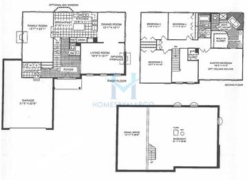 Photos of the Talbot model in the Northgate subdivision in Arlington Heights, IL