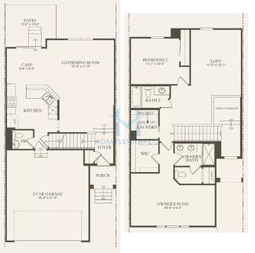 Photos of the Spencer model in the Camberley Club subdivision in Lincolnshire, IL