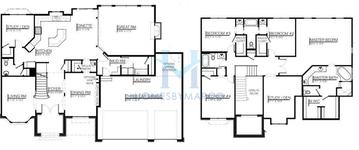 Leanne model in Grande Park Fieldstone, Plainfield, IL, built by DJK Custom Homes