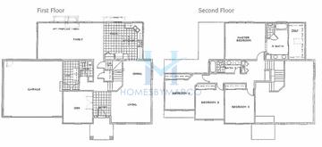 Photos of the Kentland model in the Longmeadow Estates subdivision in Mundelein, IL