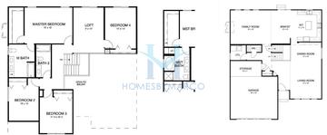 Photos of the Biltmore model in the Neustoneshire subdivision in Joliet, IL