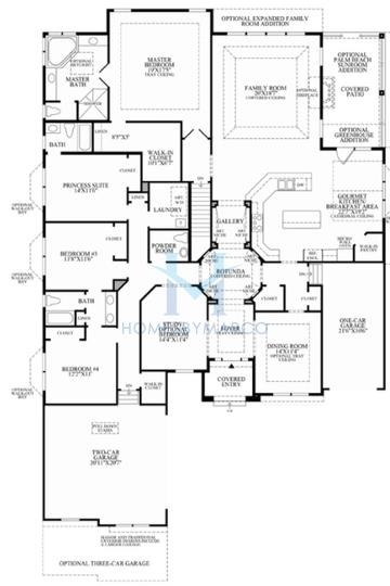Photos of the Audubon model in the Tanglewood Hills subdivision in Batavia, IL
