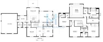 Photos of the Maple model in the Merit Club subdivision in Libertyville, IL