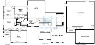 Danbury model in Sagebrook, Lockport, IL, built by M/I Homes