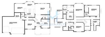Photos of the Riley model in the Stewart Ridge subdivision in Plainfield, IL
