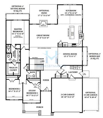Palmer model in Mill Creek Tanna, Geneva, IL, built by Shodeen Homes