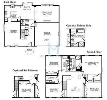 Sapphire model in Whisper Creek, Mokena, IL, built by Hartz Construction