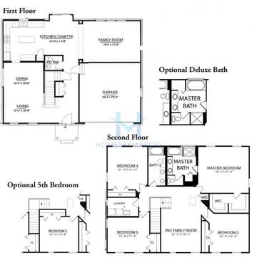 Photos of the Sapphire Premier model in the Nantucket Lakes subdivision in New Lenox, IL
