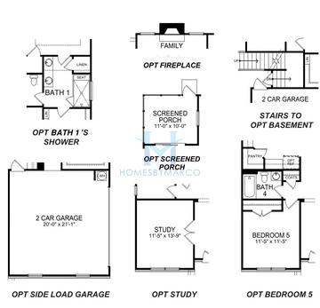 Windsor model in Cantrell Hills, Hendersonville, NC, built by D.R. Horton