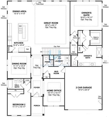 Photos of the Rockford model in the Sagebrook subdivision in South Elgin, IL