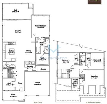 Photos of the Nantucket model in the Timbers Edge subdivision in Northbrook, IL