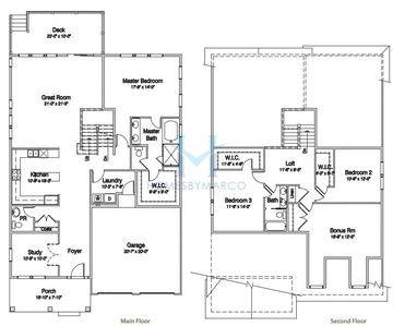 Photos of the Eastham model in the Timbers Edge subdivision in Northbrook, IL