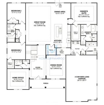 Photos of the Lasalle model in the Norton Lake subdivision in Campton Hills, IL