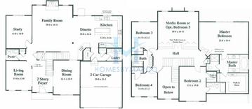 Photos of the Gailsburg model in the Rivers Edge subdivision in St. Charles, IL